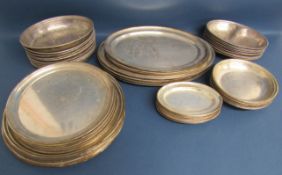 College of Technology serving plates and dishes, mostly Elkington Plate
