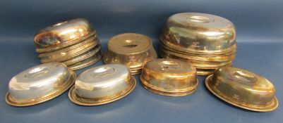 Mappin & Webb cloches, 3 with dishes, all marked College of Technology