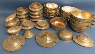 College of Technology serving dishes, warmers, spare lids etc, mostly Elkington plate