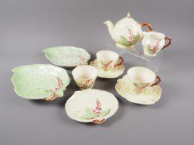 A Carlton ware “Australian Design” teaset for two, (eleven pieces including teapot lid)