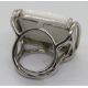 A large 925 silver and white hardstone r - Image 3 of 4