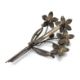 A filigree floral brooch, no apparent ha - Image 2 of 2