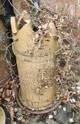 A round chimney pot approx 30cm dia, 60cm high.