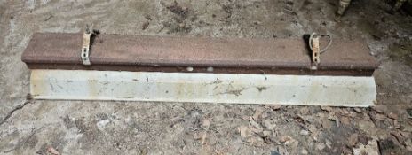 A vintage industrial light.