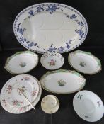 A large and impressive meat serving plate,