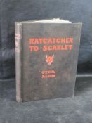 Book; Ratcatcher to Scarlet written and illustrated by Cecil Aldin and having handwritten