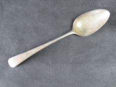 A hallmarked silver tablespoon, 67.5g.