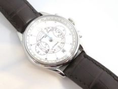 A Baume & Mercier Classima Executive Automatic Chronograph mens wristwatch, model 65542,