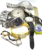 A quantity of assorted watches.