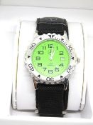 A Mens Mercedes Benz wristwatch in associated box.