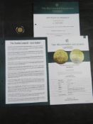 A 22ct gold Proof Coin 'The Double Leopard Gold Edition' from The Millionaires Collection by The