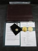 A 22ct gold Proof Coin 'The Coenwulf Penny Gold Edition' from The Millionaires Collection by The