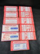 A quantity of Streetscene Series 00 gauge (1:76 scale) model kits manufactured by A.B.S. Models.