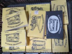 A quantity of Varney Transport Replicas white metal bus kits in 1:76 (OO) scale