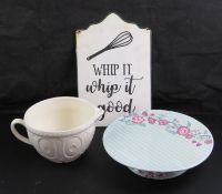 A Whittard of Chelsea cake stand,