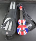 A Mahalo ukelele Union Jack design