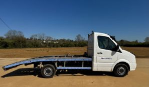 2009 VOLKSWAGEN CRAFTER CR35 109 3.5 TONNE CAR TRANSPORTER