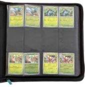 POKEMON TCG: One binder of various trading cards, including holographics [not all cards shown,