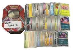 POKEMON TCG: A collection of various contemporary cards, including holographics