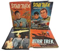 STAR TREK:Annuals 1975/1976; Star Trek the motion picture and Giant in the Universe pop-up book (4)