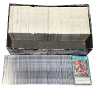 YU-GI-OH TRADING CARD GAME: A large quantity of various trading cards, many first edition and foil-