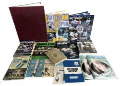 TOTTENHAM HOTSPUR: Various books and matchday programmes