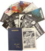Whispers full set of 16 issues including limited signed hardback signed by Fritz Leiber and