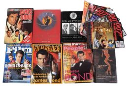 JAMES BOND: A mixed collection of various books and magazines
