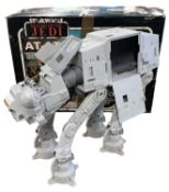 A boxed Palitoy Star Wars: Return of the Jedi AT-AT (unchecked for completeness, box worn, torn