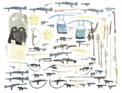 Vintage Star Wars weapons and accessories, for LFL/GMFGI figures