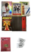 A collection of various music and theatre programmes, to include Miss Saigon [London, Drury Labne,