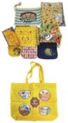 POKEMON: A collection of various bags and washcloths from Japan, including Yokohama Pokemon