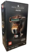 A boxed Lego set 75351, Star Wars - Princess Leia Boushh helmet (unchecked for completeness)