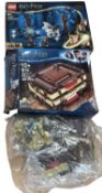 A pair of boxed Lego Harry Potter sets, to include: - 76432: Forbidden Forest Magical Creatures -