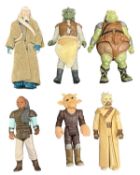 STAR WARS VINTAGE FIGURES: Bib Fortuna, Ree Yees, Weequay, Tusken Raider, Gamorrean Guard, Klaatu