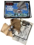 A boxed Kenner Ewok Combat Glider