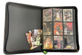 ONE BINDER: Various collectible basketball cards, to include Freer, Skybox, Upperdeck etc