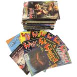 Box of modern Weird Tales magazines 1990s onwards