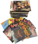 Box of modern Weird Tales magazines 1990s onwards