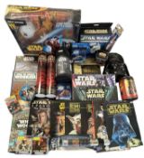 STAR WARS: A mixed lot of vintage memorabilia, to include books, colouring packs, playsets, pens