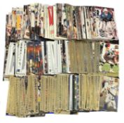 PACIFIC AND FLEER CARDS AMERICAN FOOTBALL: A large collection of various trading cards including