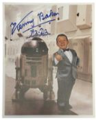 STAR WARS: Autographed photograph, Kenny Baker as R2-D2 (Unauthenticated by Keys Auctioneers)
