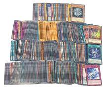 YU-GI-OH TRADING CARD GAME: A colletion of various trading cars, many 1st edition and holographic