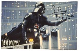 STAR WARS: Autographed photograph, Dave Prowse as Darth Vader (Unauthenticated by Keys Auctioneers)