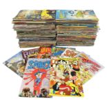 Box of Eclipse and Image etc comics
