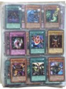 YU-GI-OH: An extensive quantity of trading cards in loose sleeves [not all cards shown, viewing