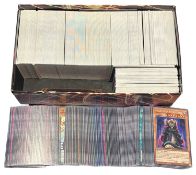 YU-GI-OH TRADING CARD GAME: A large quantity of various trading cards, many first edition and foil-