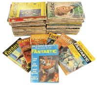 1 box fantastic stories pulp from 1950s and 1960s