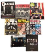 THE BEATLES: A collection of various books and magazines