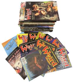 Box of modern Weird Tales magazines 1990s onwards